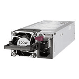 HPE - fuente de alimentación - conectable en caliente / redundante - 500 vatios - 563 VA