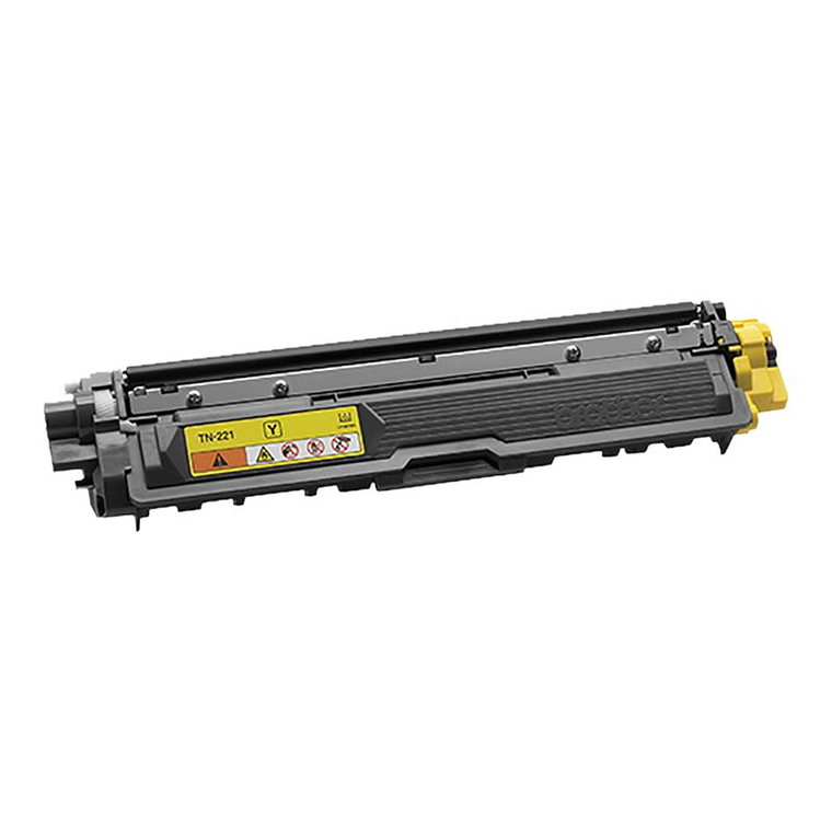 Cartucho de tóner Brother TN221Y color amarillo 6