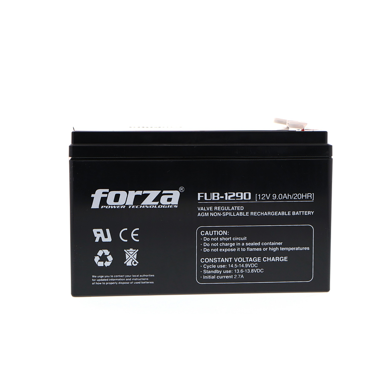 Batería para UPS Forza FUB-1290, Capacidad 9Ah, Voltaje 12V 2