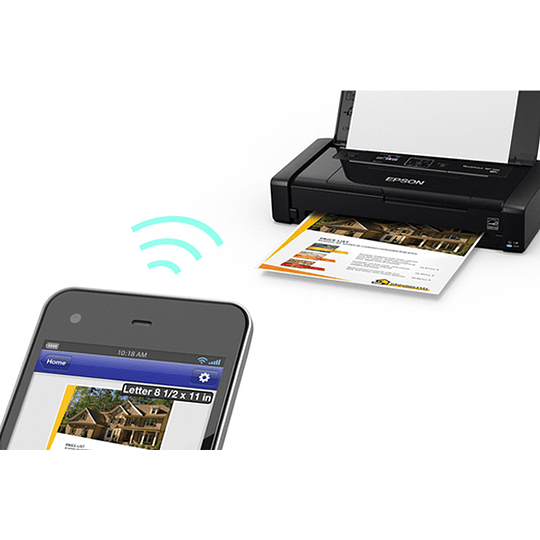 Impresora Epson WorkForce WF-100 | Portatil 