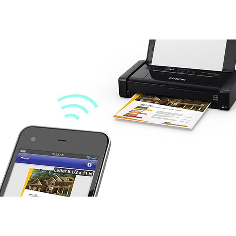 Impresora Epson WorkForce WF-100 | Portatil  2