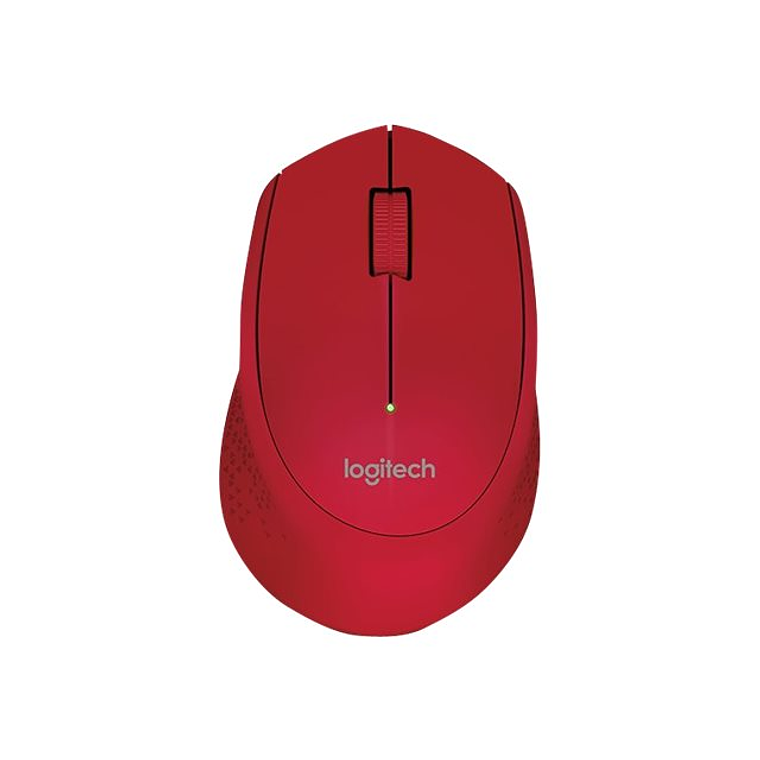 Mouse Inalambrico Logitech M280 Rojo Wireless 2.4GHz 2