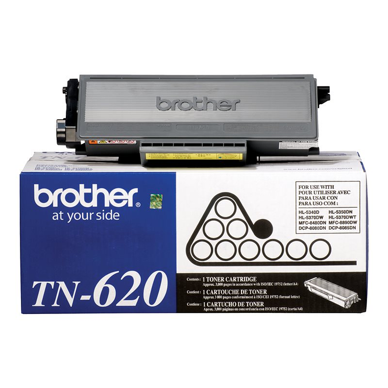 Cartucho de tóner Brother TN620 negro 1