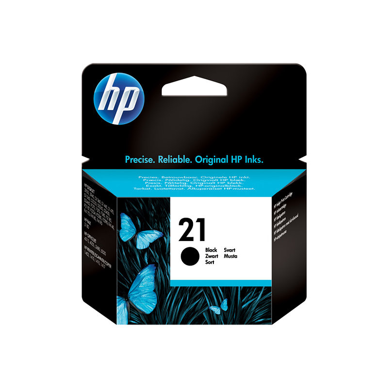 Cartucho de tinta HP 21 color negro original C9351AL 1