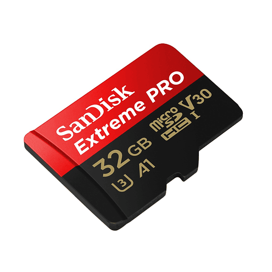 Micro SD 32 GB - Extreme Pro (adaptador microSDXC a SD Incluido) | Video Class V30