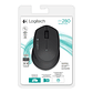 Logitech M280 - ratón - 2.4 GHz - negro - Miniatura 5