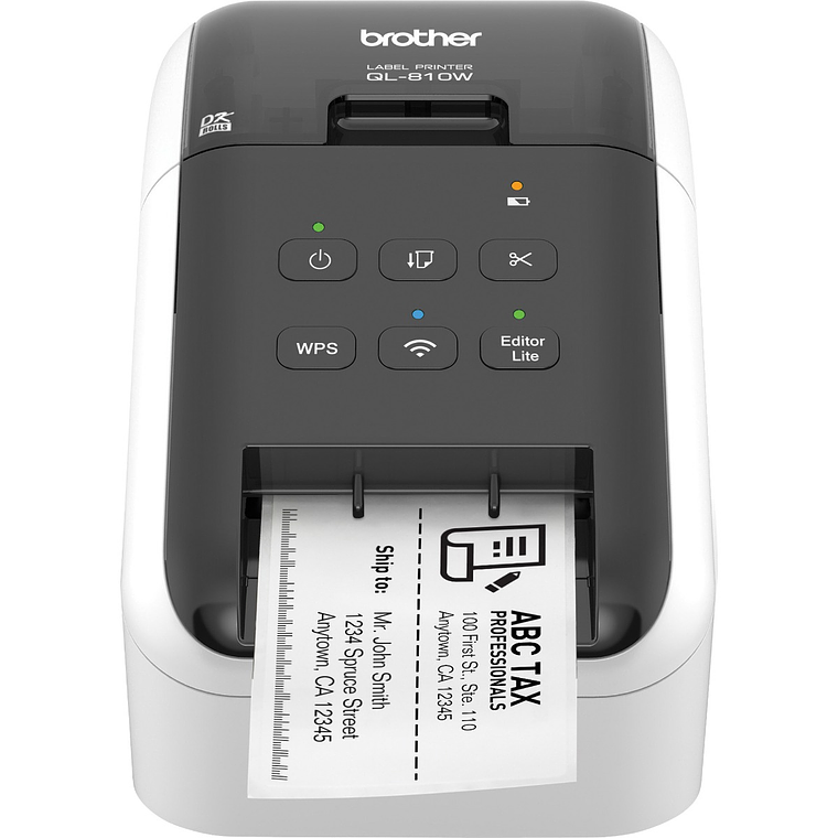 Impresora de etiquetas Brother QL-810W | 62mm USB / Wi-Fi 1