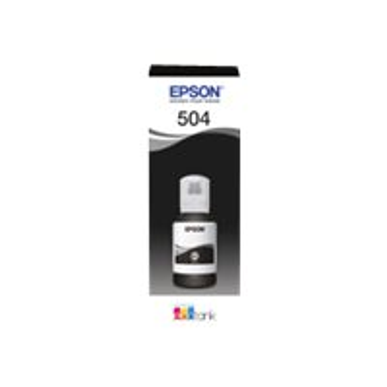 Botella de tinta Epson 504 color negro 2