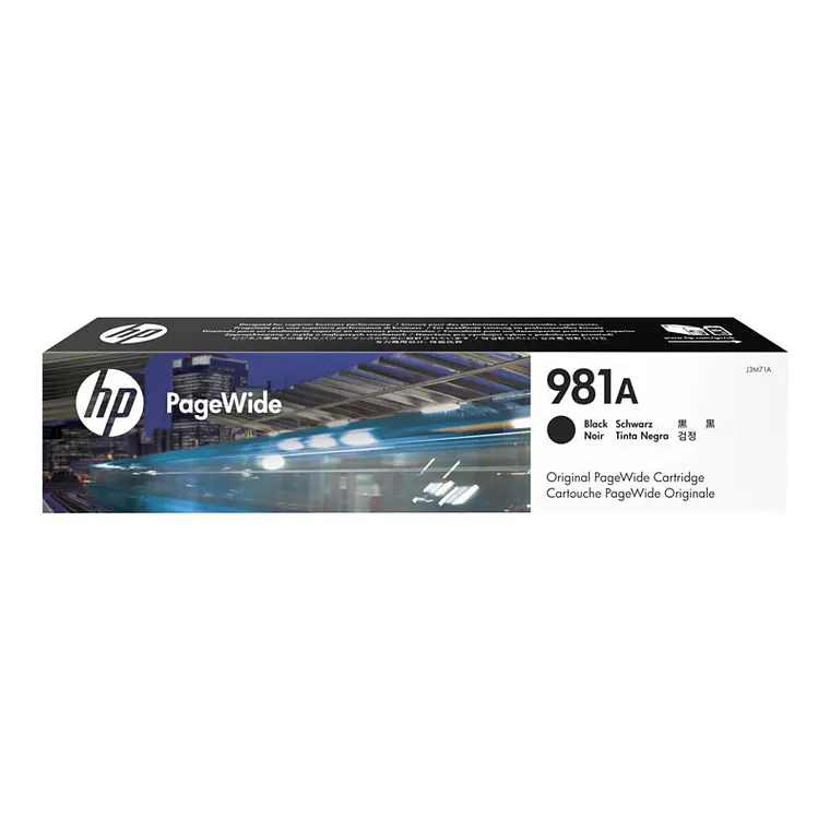 HP 981A - negro - original - PageWide - cartucho de tinta 2
