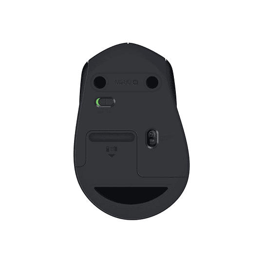 Logitech M280 - ratón - 2.4 GHz - negro