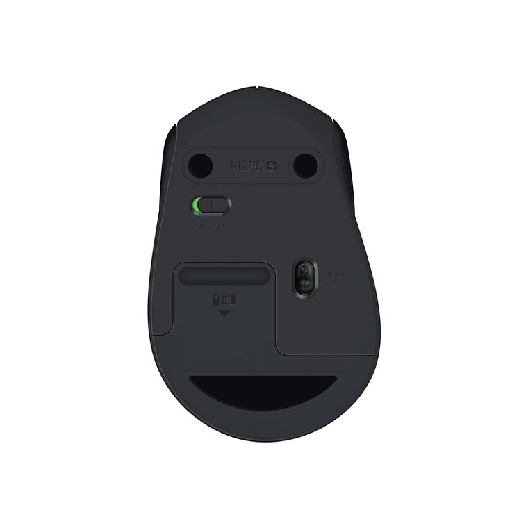 Logitech M280 - ratón - 2.4 GHz - negro 7