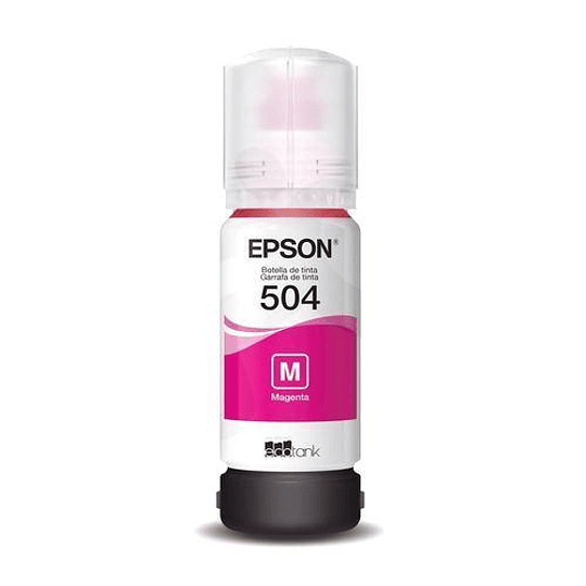 Epson 504 -  recarga de tinta magenta