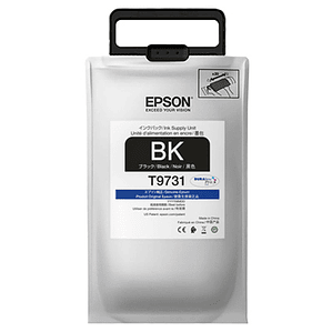 Bolsa de tinta Epson T9731 Color Negro Gran capacidad 