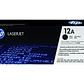 Cartucho de Tóner HP 12A negro original LaserJet (Q2612A) - Miniatura 2