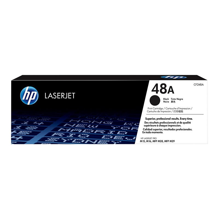 Cartucho de tóner HP 48a negro original LaserJet (CF248A) 1