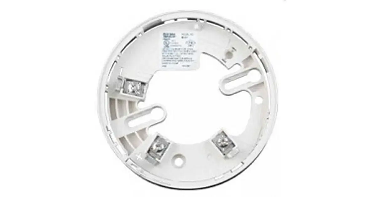 Base Montaje Notifier B501-W detector de fluidos