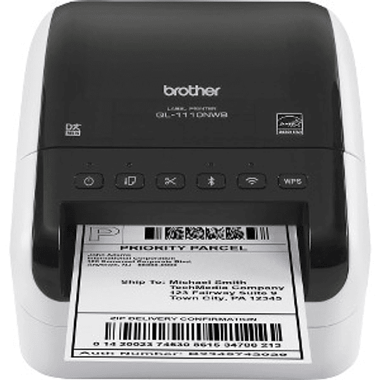 Impresora de etiquetas Brother QL-1110NWB Thermal(10.36 cm) 300 x 300 dpi