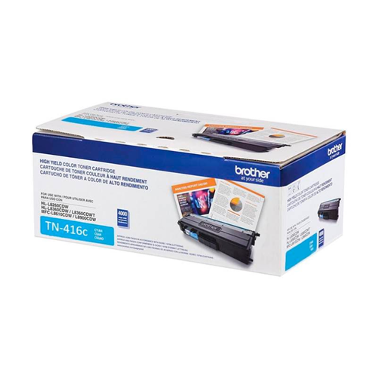 Cartucho Toner Brother TN416C color cian 1