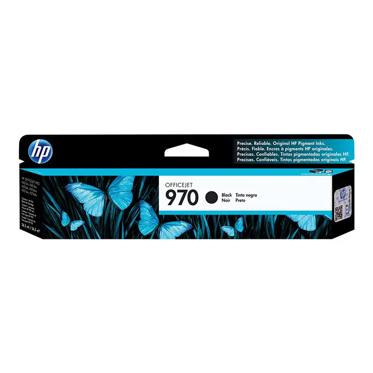 Cartucho de tinta HP 970 Color Negro original Officejet CN621AM 2