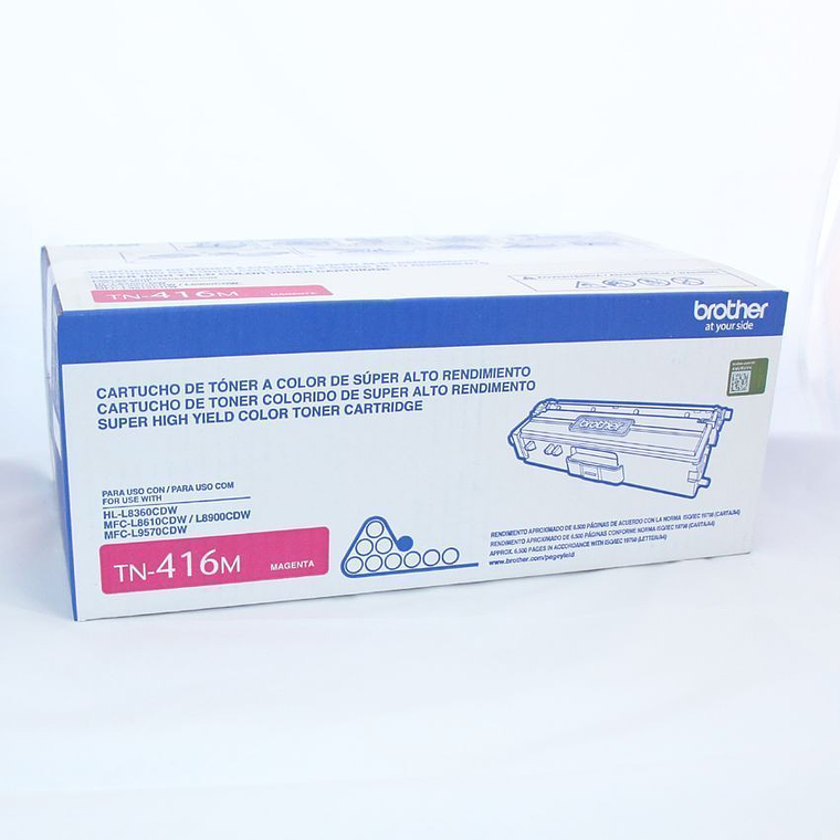 Cartucho de Toner Brother TN416M color Magenta 1