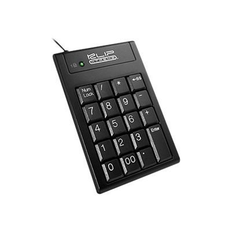 Klip Xtreme KNP-100 Abacus Numeric - teclado numérico - negro 1