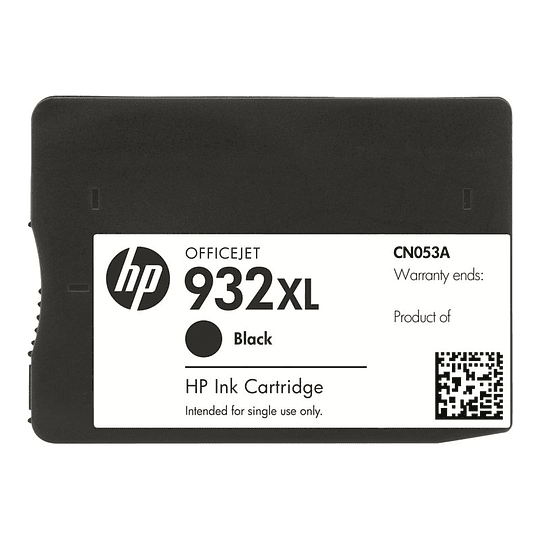 Cartucho de Tinta HP 932XL color negro Alto rendimiento CN053AL