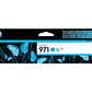 Cartucho de tinta HP 971 Color cian original Officejet CN622AM - Miniatura 3