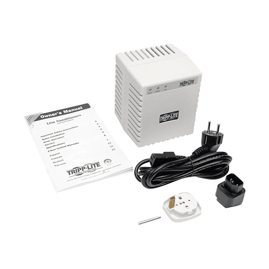 Regulador de Voltaje Tripp Lite LR604, 600W, con AVR, 230V, 2.6A, 50/60Hz C13