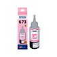 Botella de Tinta Epson T673 color Magenta claro - Miniatura 1