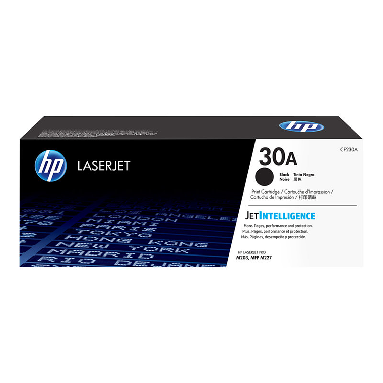 Cartucho de tóner HP 30A negro original LaserJet (CF230A) 2