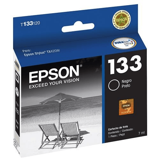 Epson 133 - cartucho de tinta negro - original 