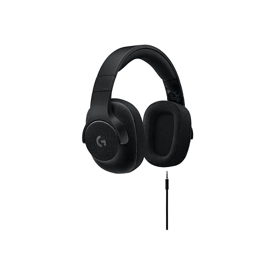 Audífono Gamer Logitech G433 7.1 Wired, Micrófono, Surround Headset, Black