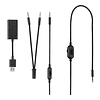 Audífono Gamer Logitech G433 7.1 Wired, Micrófono, Surround Headset, Black