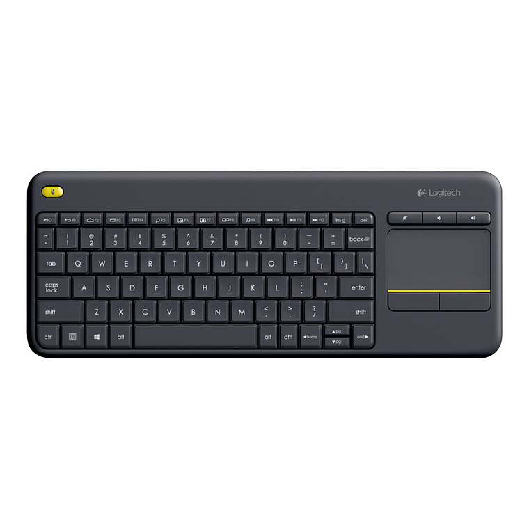 Logitech Wireless Touch Keyboard K400 Plus - teclado - con panel táctil - negro 3