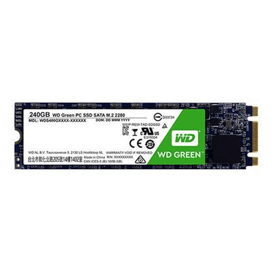 Unidad SSD 120 GB | WD Green PC - SATA 6Gb/s M.2