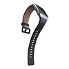 Pulsera de Cuero Fitbit Correa de piel perforada para reloj iónico (grande, azul medianoche)