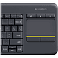Logitech Wireless Touch Keyboard K400 Plus - teclado - con panel táctil - negro - Miniatura 5