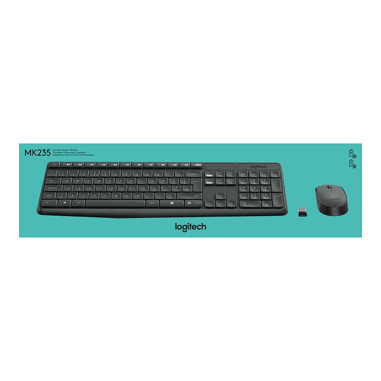Logitech MK235 - juego de teclado y ratón - Español 7