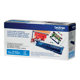 Cartucho de Toner Brother TN210C color Cian 