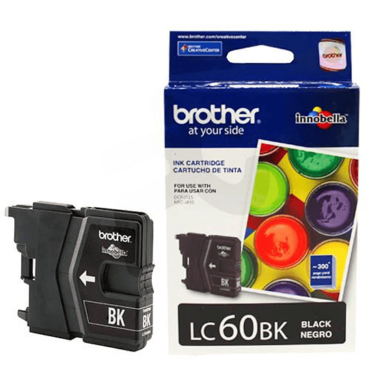 Cartucho de Tinta Brother LC60M color Negro