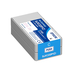 Cartucho de tinta Epson SJIC22P(C) color cián 