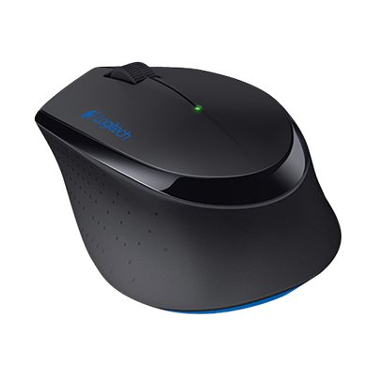 Kit Combo Teclado y Mouse Logitech MK345, Inalámbrico. Negro/Azul 8