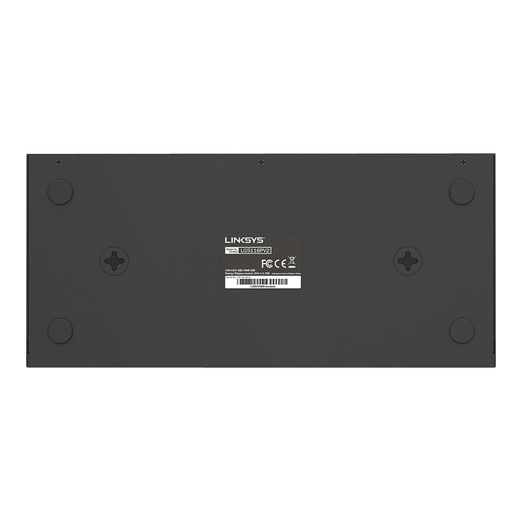 Switch 16 puertos Linksys Business LGS116P - conmutador sin gestionar 7