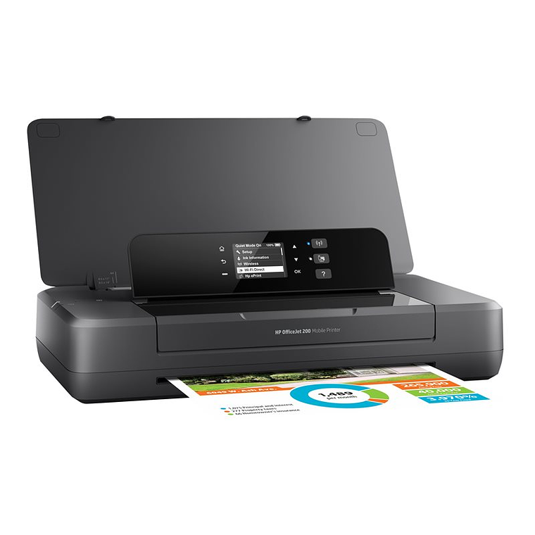 Impresora HP inkjet Officejet 200 Mobile color tinta 8