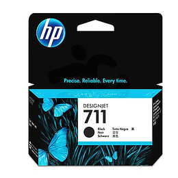 Cartucho de tinta HP 711 color negro original DesignJet CZ129A