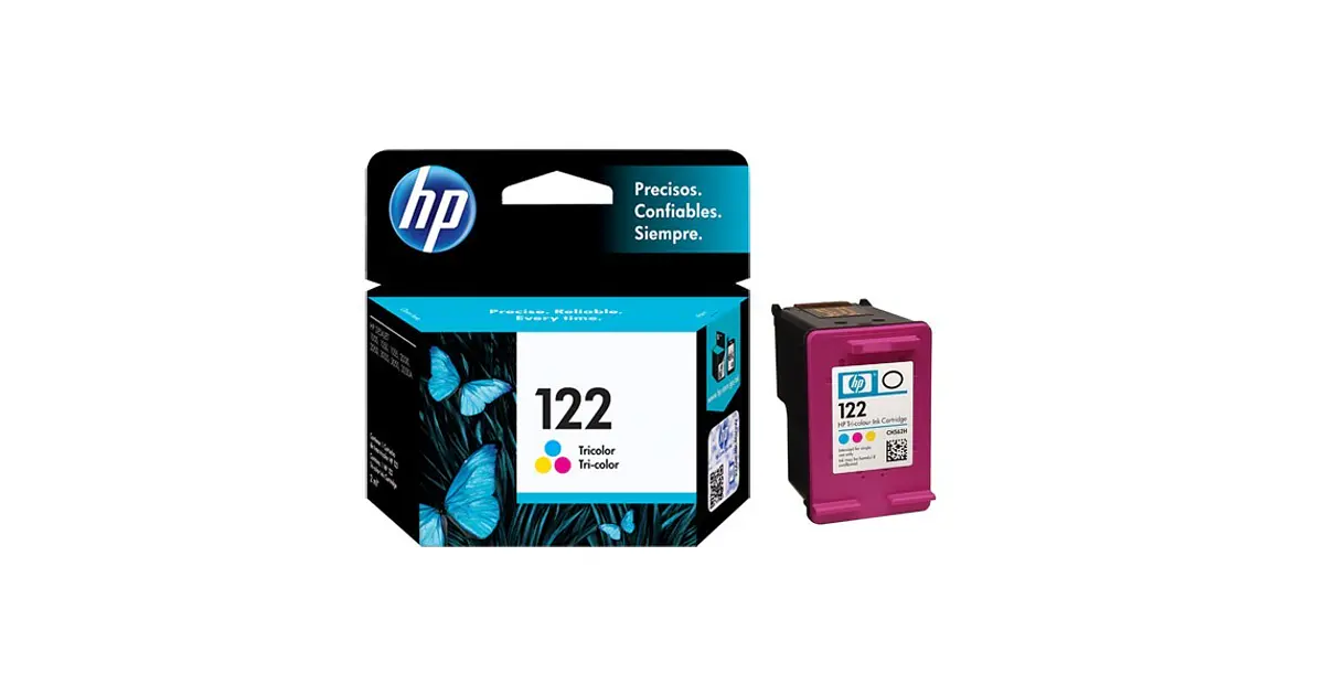Cartucho de tinta HP 122 Multicolor original CH562HL