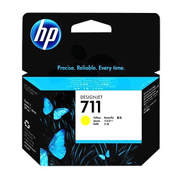 Cartucho de tinta HP 711 color Amarillo 29ml DesignJet CZ132A
