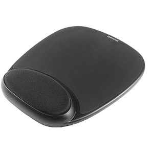 Mouse pad con apoya muñecas (negro)