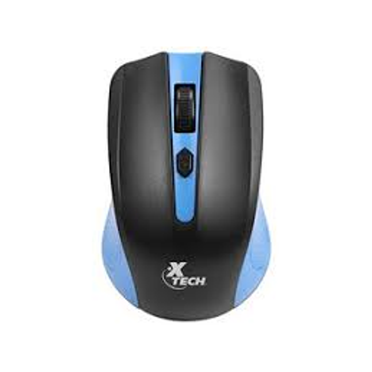 Xtech - Mouse - 2.4 GHz - Inalámbrico - Azul - 1600 dpi XTM-310BL 1
