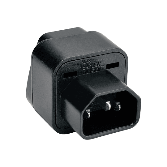 Tripp Lite Power Plug Adapter for IEC-320-C13 Outlets - adaptador para conector de corriente